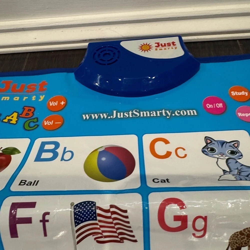 Just Smarty Educational Alphabet Electronic Learning Mat - Blue